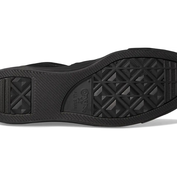 The Chuck Taylor All Star sneakers converse in monochrome black size 9 women’s - Picture 4 of 8